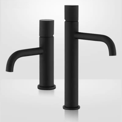 2018 Single Handle Brass Bathroom Basin Faucet And Black Basin Faucet